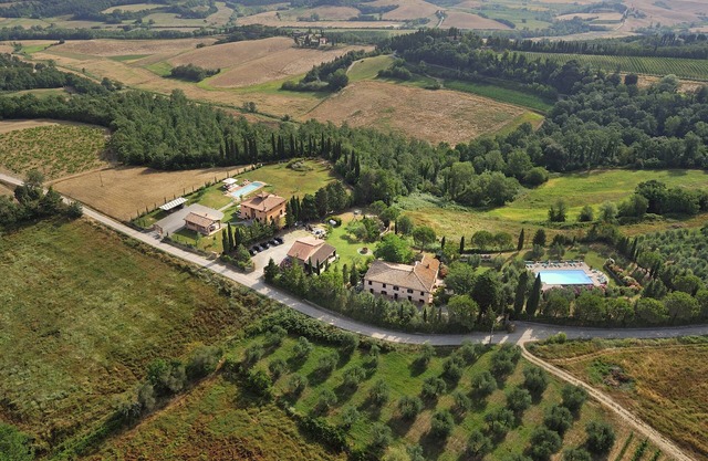 Angebot! Ferienwohnung (Viola 2 + 2) Gegend von Volterra, San Gimignano, Pisa