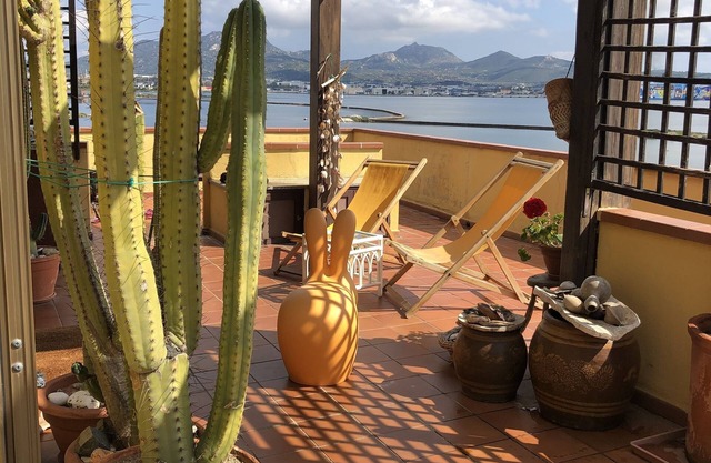 Olbia sea view apartment with terrace