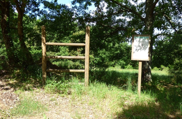 Altes Landhaus in einer riesigen Landschaft in Ruhe und Entspannung