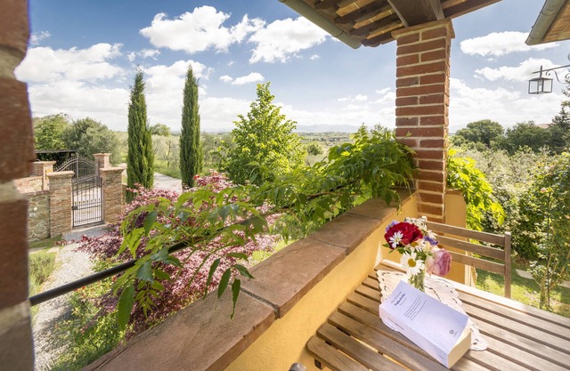 Eco Agriturismo il Capoverso - Ferienwohnung Bignonia - Kunst, Natur, Komfort