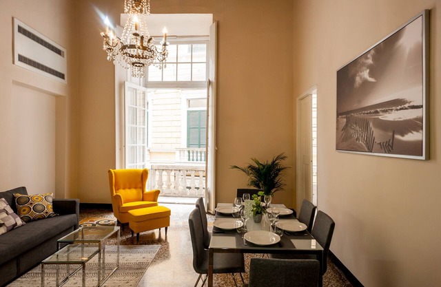 Old Genoa Apartment-Superior mit Blick auf das Aquarium