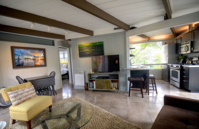 Olde Del Mar Hillside Bungalow, Meerblick, zu Fuß zum Dorf