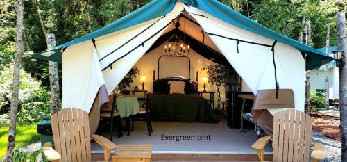 Olympic National Forest Glamping Village for the Ultimate Northwest Outdoor Adventure