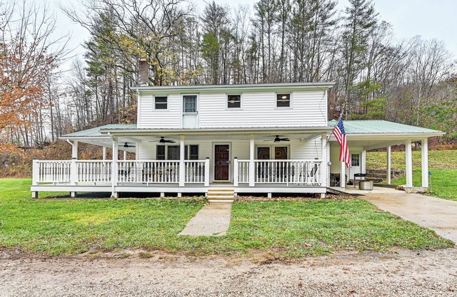 On 220 Acres: Home w/ Trails in West Liberty!
