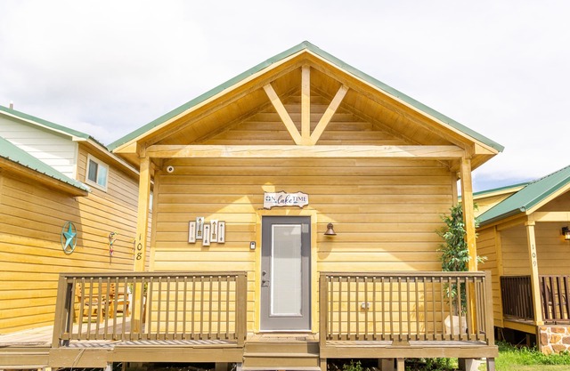 On lake time tiny home living modern