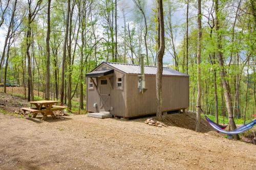 On-Site Trails to Mohican River Tiny Home Retreat