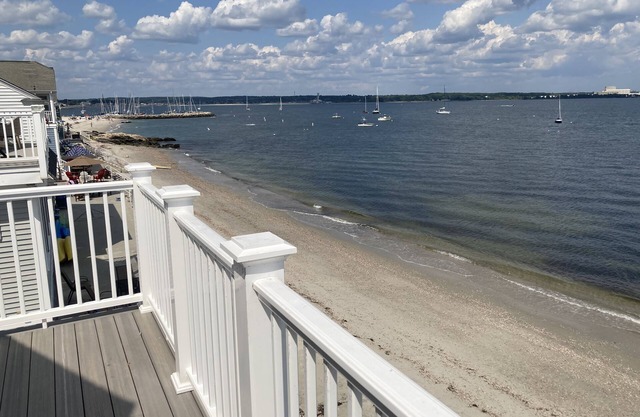 On the beach amazing views... welcome to your happy place!