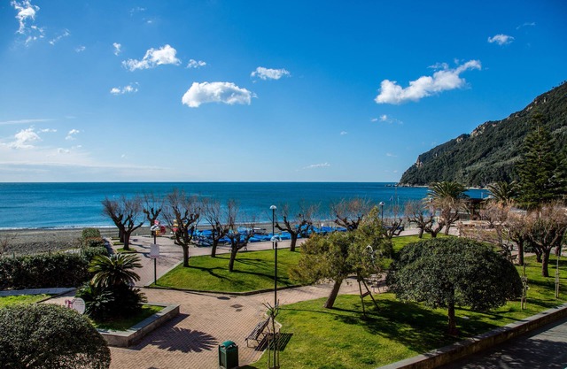En la playa, vistas al mar, casa de vacaciones maravillosas
