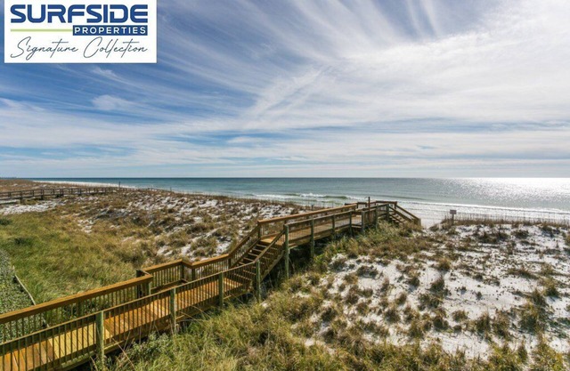 Am Golf von Mexiko - Direkter Blick auf den weißen Sand und das Smaragdwasser. Sehr geräumige Wohnung