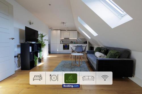 One Bedroom Apartment By Arhouse Apartments Short Lets & Serviced Accommodation Kingston With Free WiFi