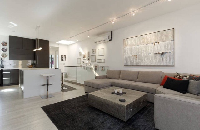 Ein Schlafzimmer historisches Penthouse