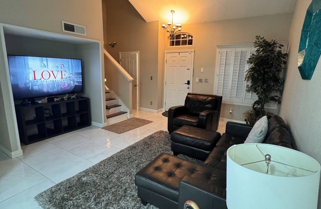 One bedroom room, king size bed