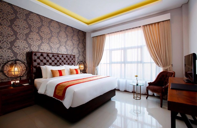 Suite mit einem Schlafzimmer im Zentrum von Seminyak