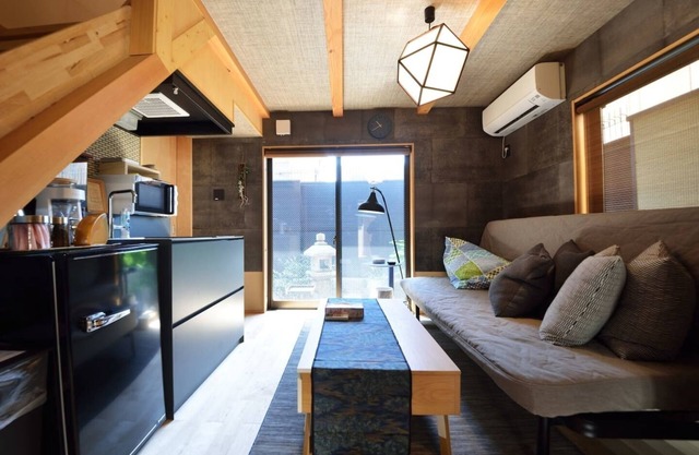 Luxus Machiya Takeya Nishijin von Kyoto entfernt