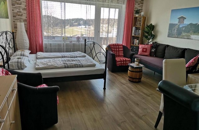 Einzimmer-Ferienwohnung im Ferienpark mit Schwimmbad