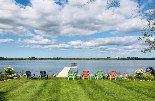 Oneida Lakefront Home with Dock @ Peaceful Big Bay