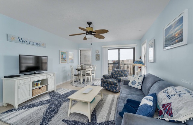 Open and airy Colony by the Sea condo with beach-inspired décor and community amenities