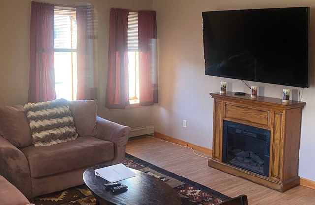 Open concept barn turned unique apartment stay