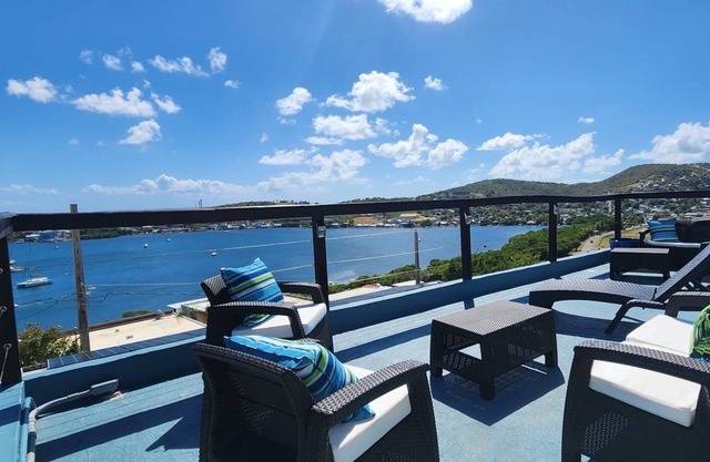 Open for business! Large house for up to 16 guests, with spectacular view.