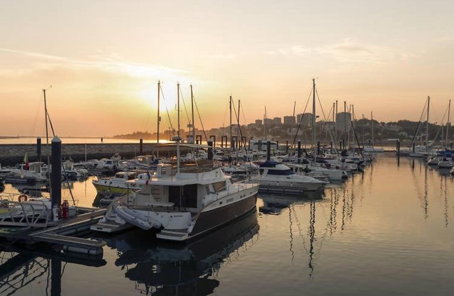 Oporto, sea view and marina
