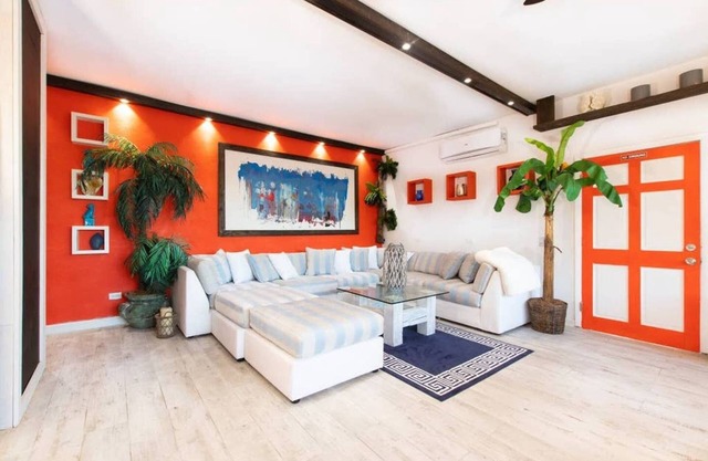 Orange Cottage Schritte zum Strand 2 BR
