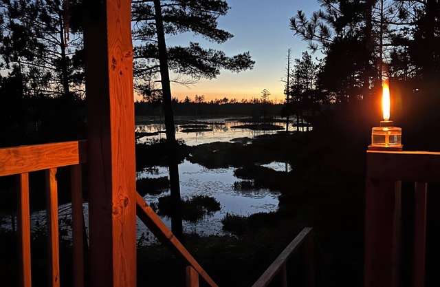ORV/ATV/4x4 access only. REMOTE. Camping in a cabin. RUSTIC.