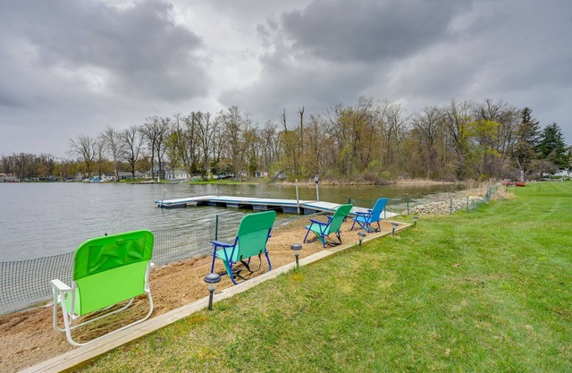 Osseo Cottage on Pleasant Lake w/ Dock & Views!