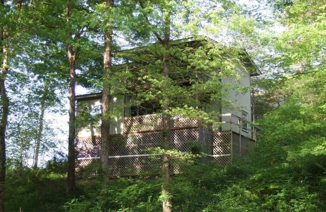 Romantische Ouachita Rose Cabin mit einer heißen Wanne in den Ouachita-Bergen, Arkansas