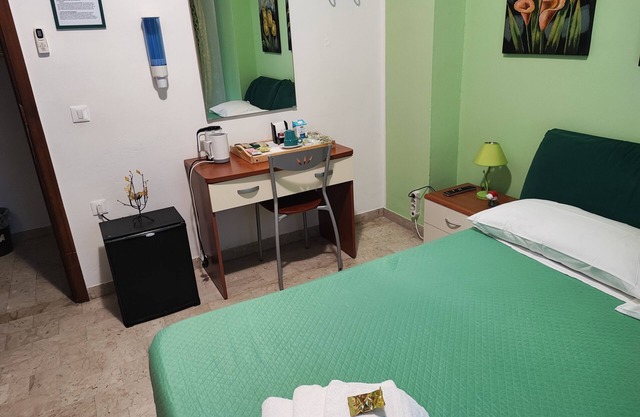 Our apartment is located on the 2nd floor of a stately building