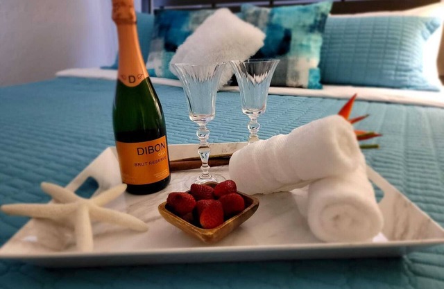 Our beach house harbors a relaxed, soft, modern environment.