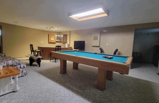 Our entire basement is available in a peaceful Edmonton neighbourhood.