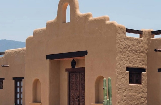 Unser Haus ist ein traditioneller Hacienda-Typ in Lachigolo, Oaxaca, Mexiko.