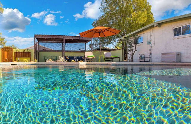 Our Private Oasis. Upscale, Pet Friendly, Heated Pool. 5 stars on other sites!
