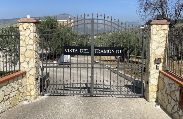 Our Villa is near a small Sicilian village with unrestricted views of the valley