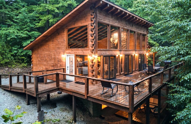 Kabine-Modern-Eigenes Badezimmer-Outside Inn