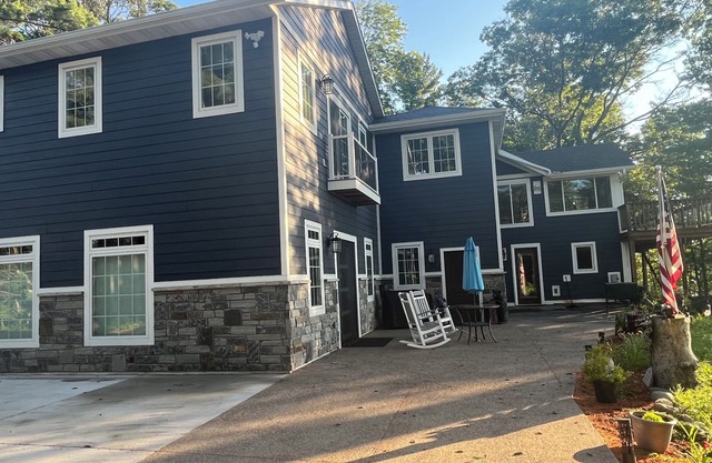 Outstanding Home with Amazing Views on Gull Lake with Private Dock!