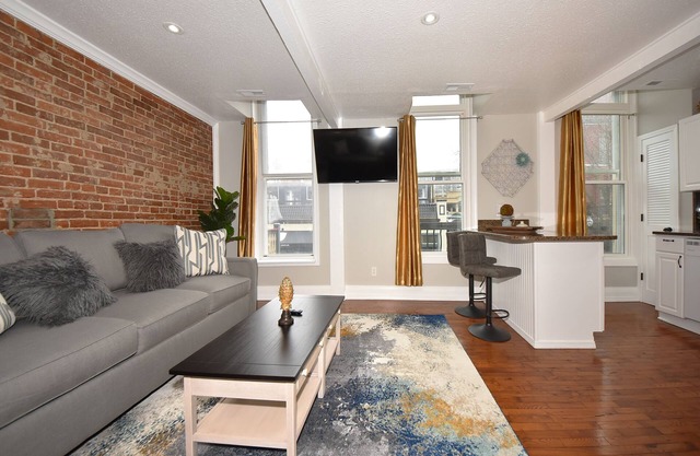 Overlook Main St. in this 2 Bedroom Owners Suite!