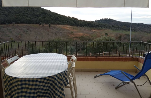mit Blick auf die Maremma