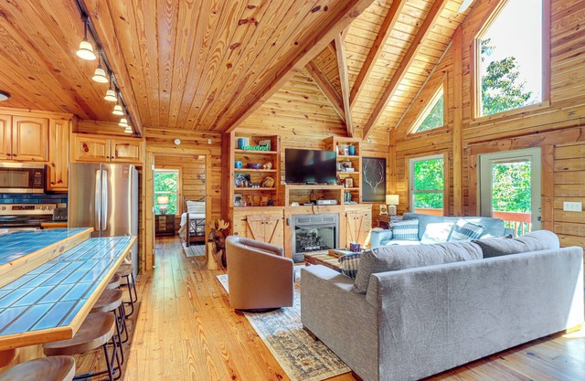 'Owl's Nest' Pet-Friendly Cabin w/ Private Hot Tub