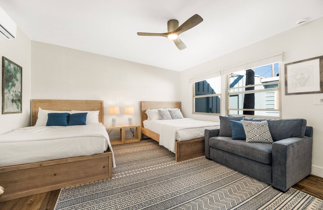 Pacific Beach Retreat in Heart of PB - Luxe Studio - Sleeps 5 w/ A/C