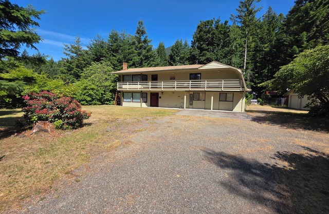 Packwood Big House : River view, AC, Wi-Fi, Covered Patio, Bar and Game Room!