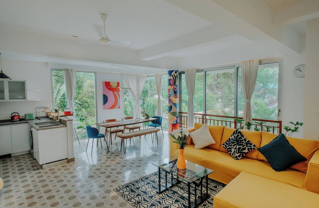 Palette: A charming 2-bedroom apartment in peaceful Assagao