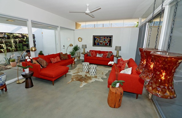 Palm Desert Mid-Century modernes Haus