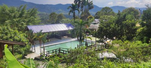 Panorama at DPuncakLui Chalet