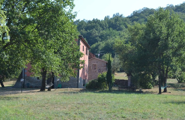 Panorama-Haus auf dem Land von Toscana La Piazzetta piano Boden
