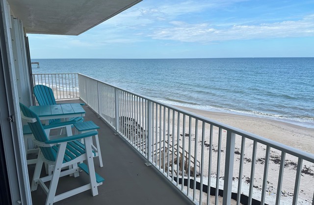 Panoramic Ocean Views from Every Room! 2-bedroom condo in peaceful Vero Beach