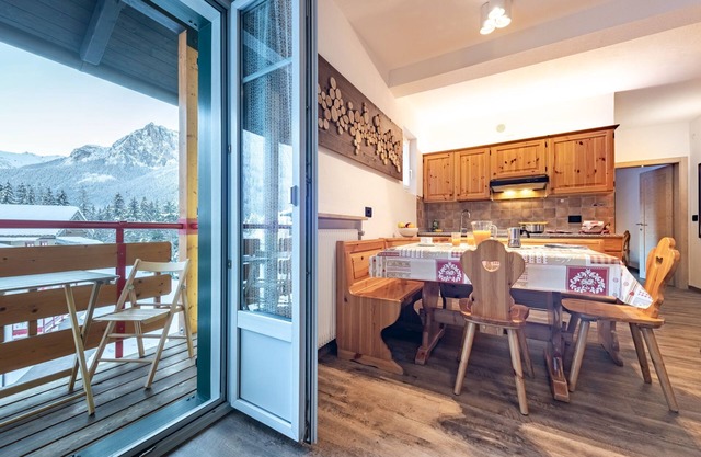 Panoramablick von Ihrem Haus im Fassatal