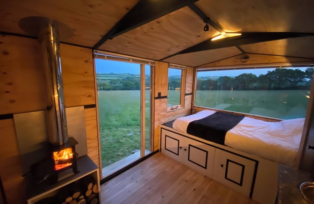 Panoramic view pod in Woolsery