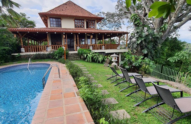 Panoramablick, Bali Style, Pool-Tropical Private Area-Atenas