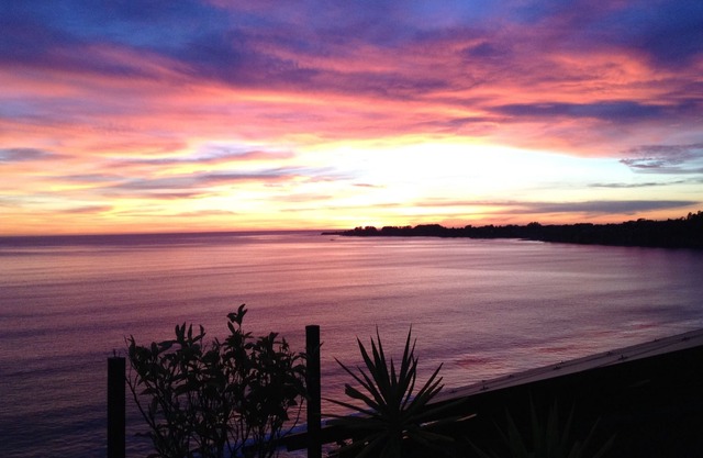 Panoramablick von Monterey nach Capitola, Beach Studio mit Blick auf 100 'Cliff